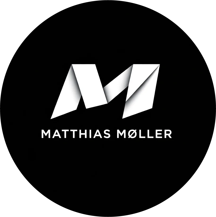 Matthias Møller - rundt logo